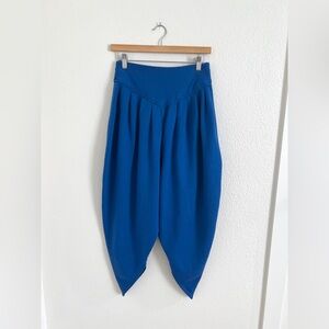 VINTAGE blue harem sweatpants / size M